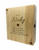 Personalised FSC Wooden Triple Wine Box - Hearts & Flowers Design