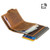 Personalised RFID Slim Ejector Card Oiled Tan Visconti Wallet