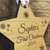 Personalised Baby's First  Christmas Wooden Star Tree Decoration