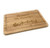 Personalised Heveawood Small Chopping Board -Santa & Sleigh Design