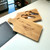 Personalised Bamboo Cheese board &  Hidden Servers Gift Set