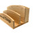 Angled view of personalised wooden mail rack and desk tidy – multi-use organiser