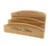 Personalised wooden desk tidy with engraved name – mail and pen organiser made from Hevea wood