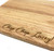 Personalised Small T&G Hevea Wood Serving Board - Bestseller