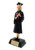 Personalised Resin Black & Gold Female Graduation Figurine