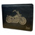 Personalised Motorcycle Design RFID Leather Wallet