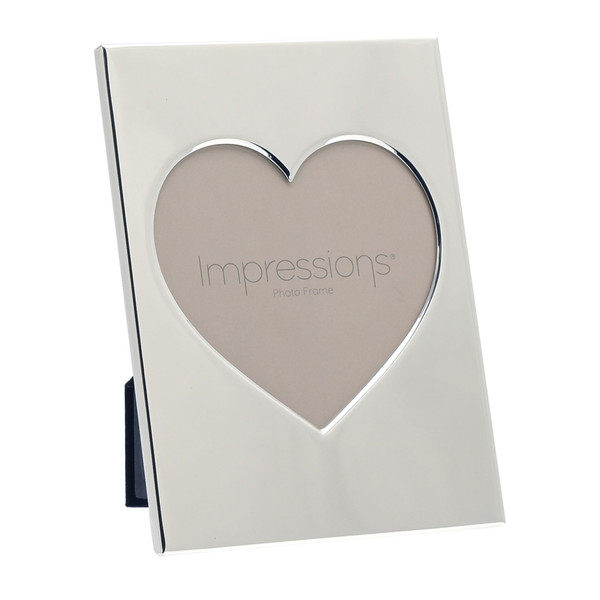 Personalised 3.5" X 3.5" Heart Shaped Compact Picture Frame