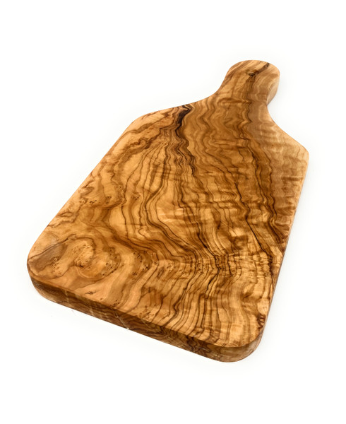 Personalised Small Handled Olive Wood Cheese board