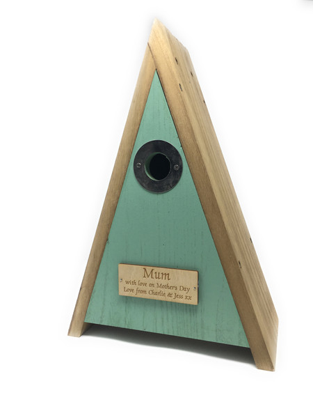 Personalised Wildlife World Bird House Nesting Box