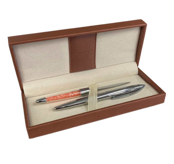 Personalised Crystello Letter Opener &  Pen Gift Set (Best Seller)