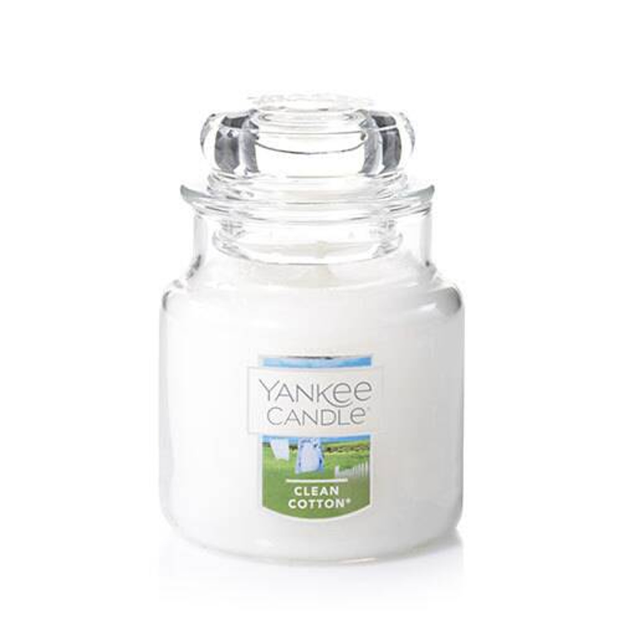 Yankee Candle Clean Cotton Small Jar 3.7 oz