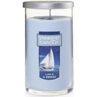 Yankee Candle Life's a Breeze Perfect Pillar 12 oz