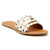 Boardwalk Sandal in Brown Spot