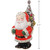 Nostalgic Santa Porcelain Ornament