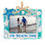 On Beach Time Seashells 2021 Photo Frame Ornament