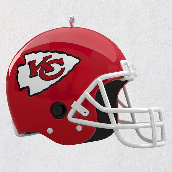 NFL Kansas City Chiefs Helmet Ornament With Sound