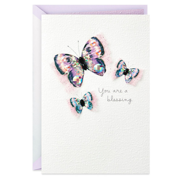 You Are a Blessing Butterflies Mother's Day Card