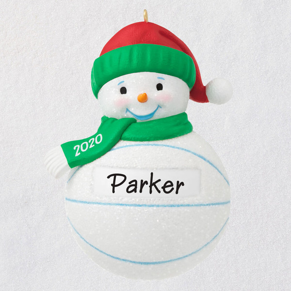 Basketball Snowman 2020 Personalized Ornament