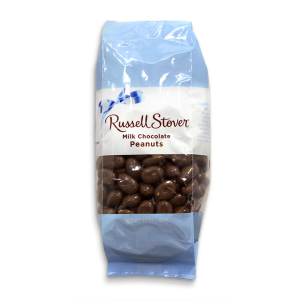 Russell Stover Milk Chocolate Peanuts Bag 12 oz