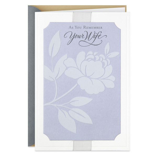 Your Enduring Love Sympathy Card for Loss of Wife