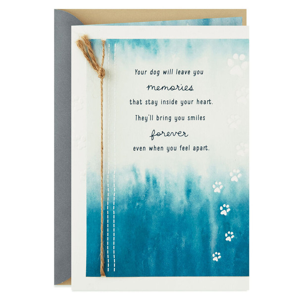 Never-Ending Love Sympathy Card for Loss of Dog