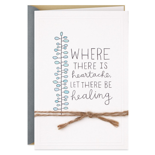 Healing Heart Sympathy Card