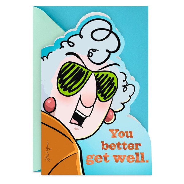 Maxine™ People I Like Funny Get Well Card