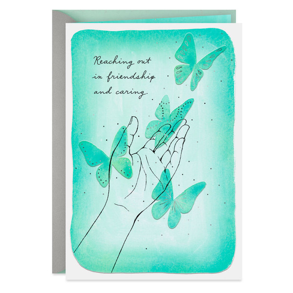 Reaching Out in Friendship Encouragement Card
