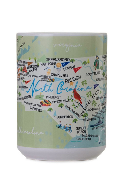 North Carolina - 15-oz. Ceramic Mug