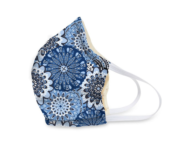 Vera Face Mask - Blue Star Medallion