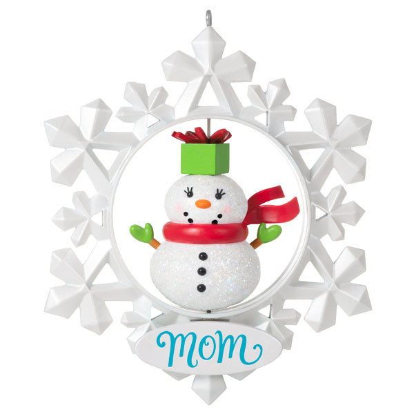 Mom Snowflake Ornament