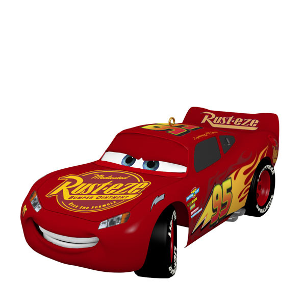 Disney/Pixar Cars 15th Anniversary Lightning McQueen Ornament With Sound