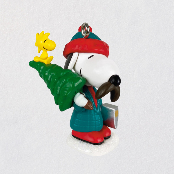 Mini Peanuts® Winter Fun With Snoopy Ornament, 1.17"