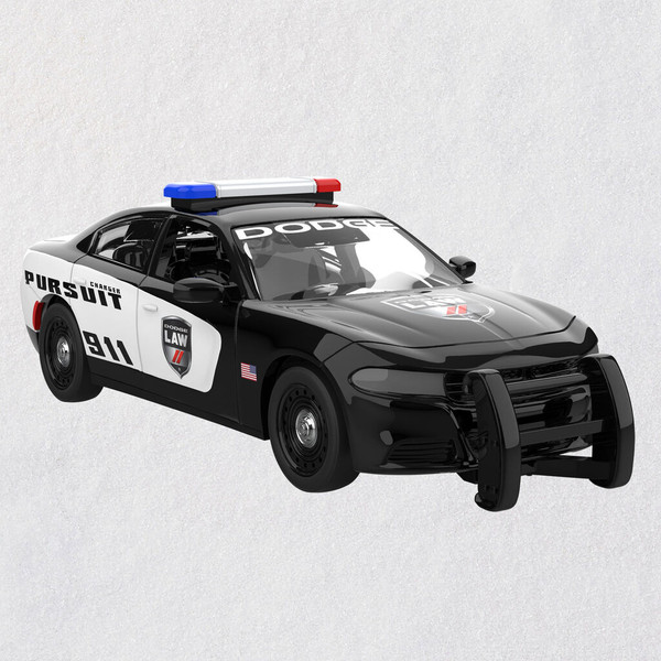 2019 Dodge Charger Police Pursuit 2020 Metal Ornament