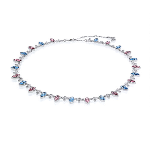Fairy Trail Marquise Shape Crystal Necklace 