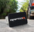 Ford Brand Black Coated Rectangular Hitch Cover with UV Printed Raptor Logo 