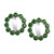 Earring Jacket_ Interchangeable Earring to pair with 2 Carat Solitaire Earring, available in 10 crystal colors