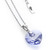 Provence Lavender Xilion Heart Necklace 