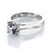 2 Carat Solitaire Ring Made with Premium Crystals. Available in 4 crystal colors.