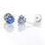 2 Carat Solitaire Crystal Earrings. Available in 10 crystal colors.