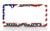 American Pride 'Made in USA'  Plastic License Frame _ Full Frame Graphic