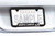 Happy Camper Black Plastic License Plate Frame