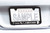 'I Love my Labrador' UV Imprint  Black Plastic License Plate Frame