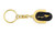 Gold Finish Key Chain with Mustang Pony Logo