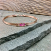 Have you been looking for a jewelry accessory that is not only beautiful but affordable? Our customers love these bracelets. You can wear them by themself or stack them in multiples. We offer different metal combinations as well as different designs. We will do our best to create this custom request as quickly as possible. Closer to the holiday season, please allow a longer period of time due to our backlog of orders.