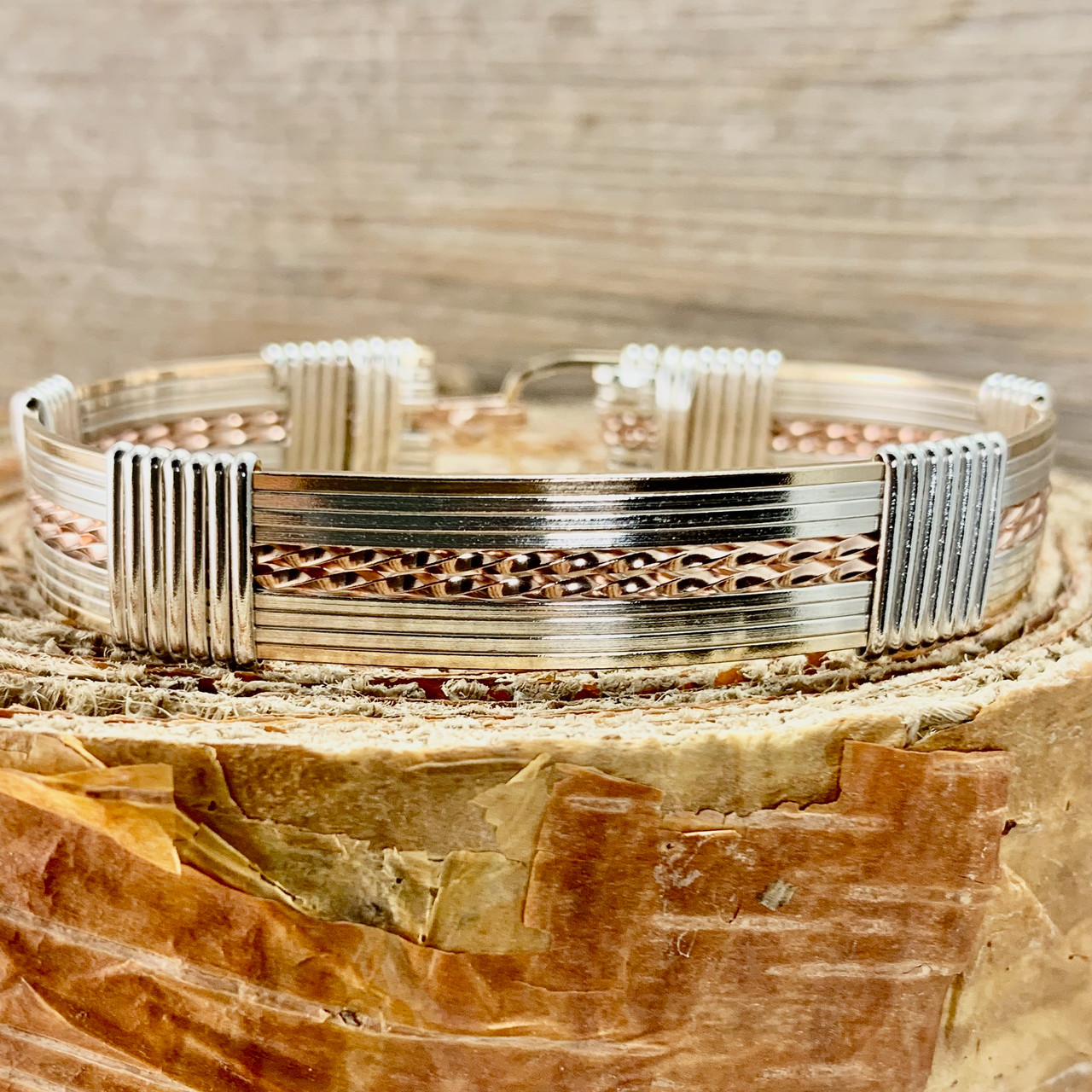 ALL METAL HEAVY 10 Wire Bracelet - with Options