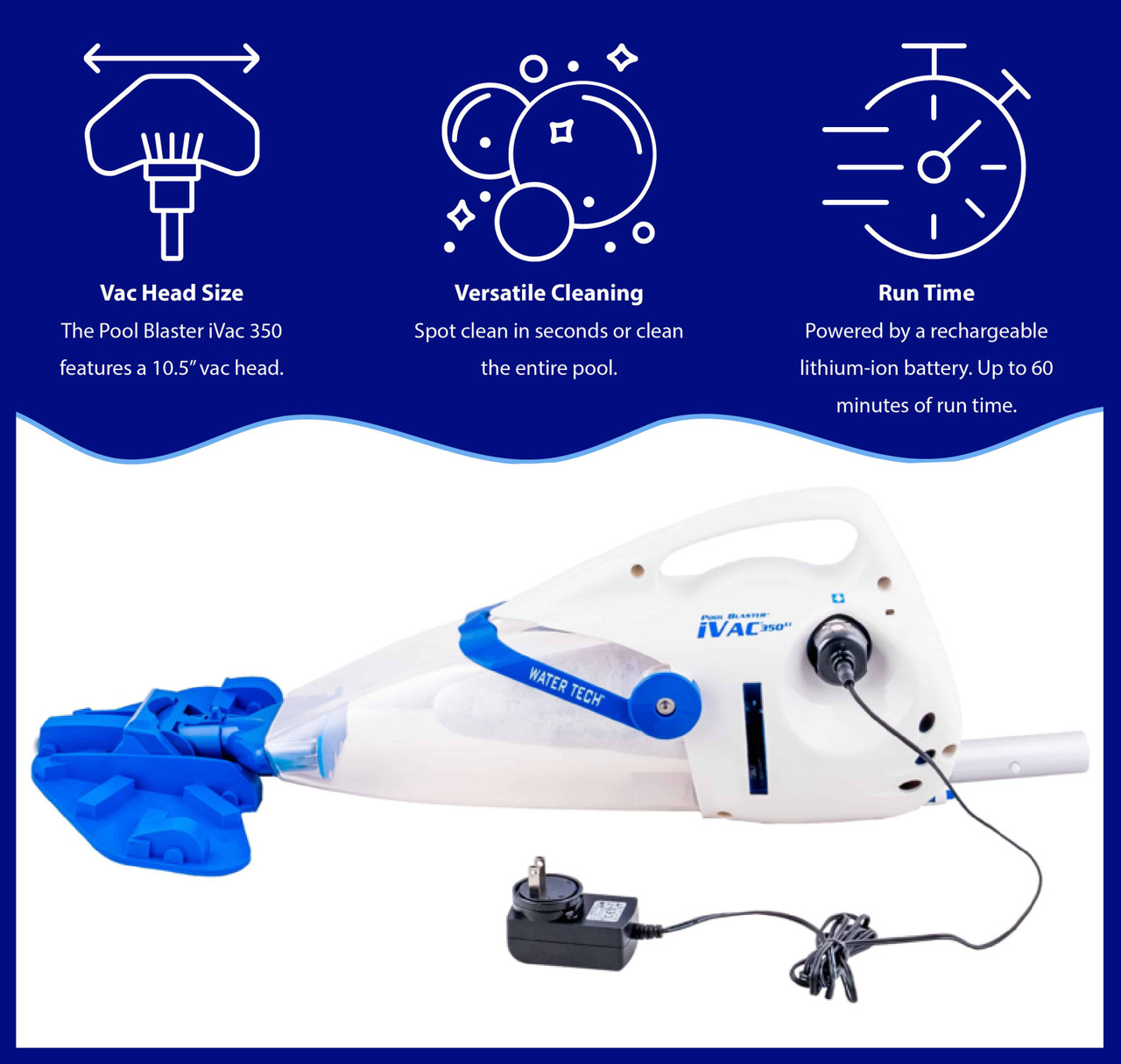 Water Tech iVac150 Pool Blaster Pool Cleaner