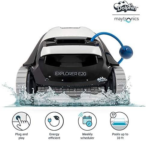 (Open Box) Dolphin E20 Robotic Pool Cleaner