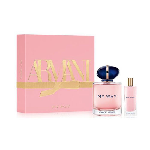 SET ARMANI MY WAY WOMEN ( 2 PC ) 3.0 OZ EDP SP / 0.50 OZ  / 3660732593743