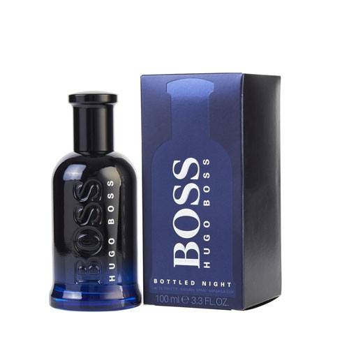HUGO BOSS BOTTLED #6 NIGHT MEN 3.4 OZ. EDT SP / 737052352060